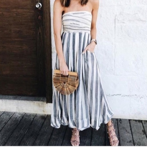 Free People Dresses & Skirts - Women's Free People Stripe Me Up Maxi